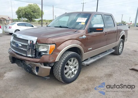 2012 Ford F150 King Ranch z USA, uszkodzony, nr VIN 1FTFW1ET2CKD09947